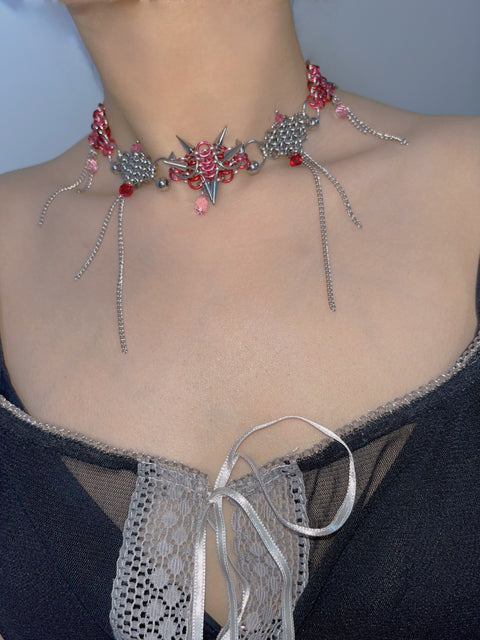 SPIDER LILY CHOKER - Miao Atelier