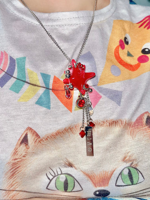 ENCHANTED ORB PENDANT (RED) - Miao Atelier