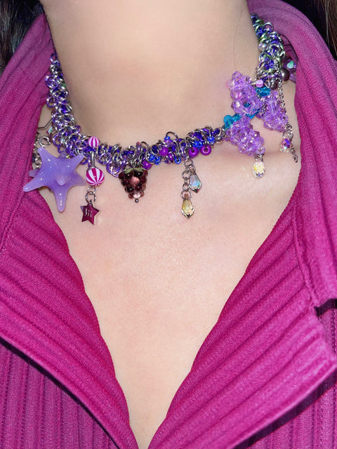 GRAPE FANTASY CHOKER - Miao Atelier