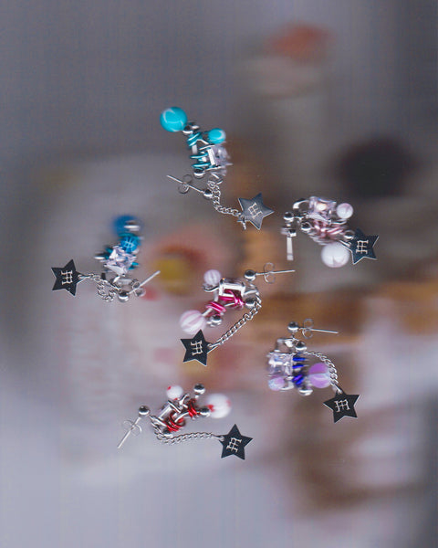 CANDY BABY EARRING (BLUE)