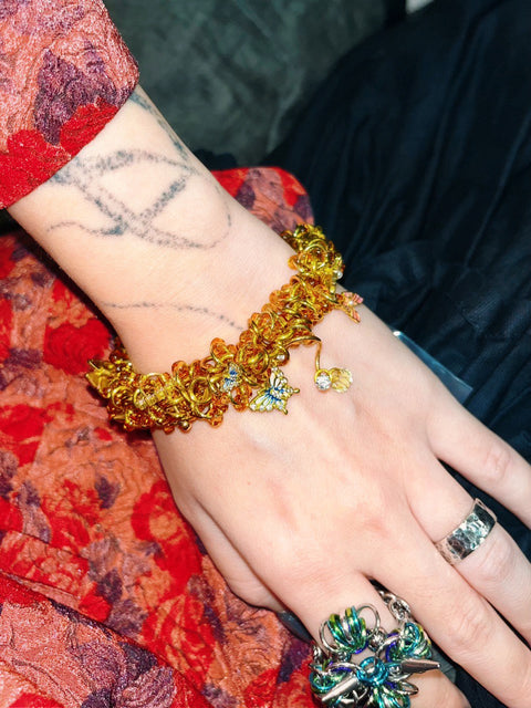 GILDED WINGS BRACELET - Miao Atelier