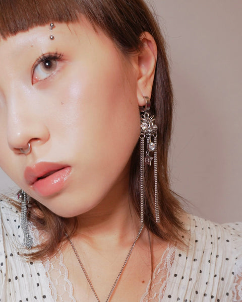 SPELLBOUND CASCADE EARRING (SILVER)