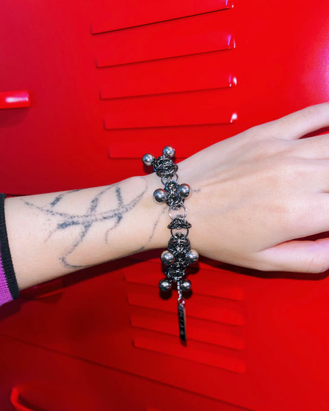 POISON BUBBLE BRACELET (BLACK)