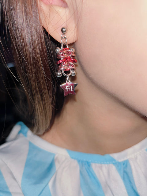 VENOM EARRING (PINK) - Miao Atelier