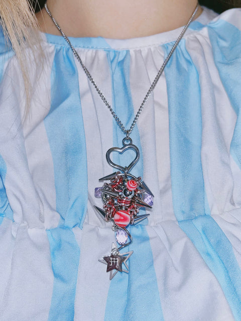 RASPBERRY RIPPLE PENDANT - Miao Atelier