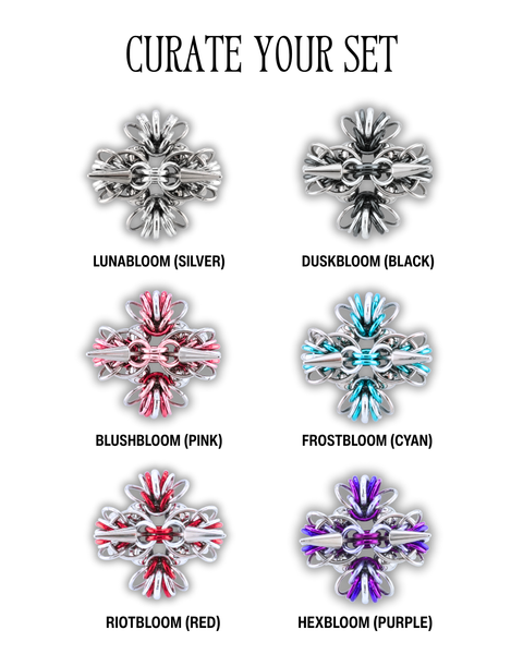 BRUTAL BOUQUET RING SET