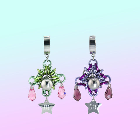 FLEUR EARRING SET