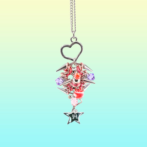 RASPBERRY RIPPLE PENDANT - Miao Atelier