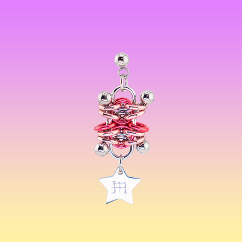 VENOM EARRING (PINK) - Miao Atelier